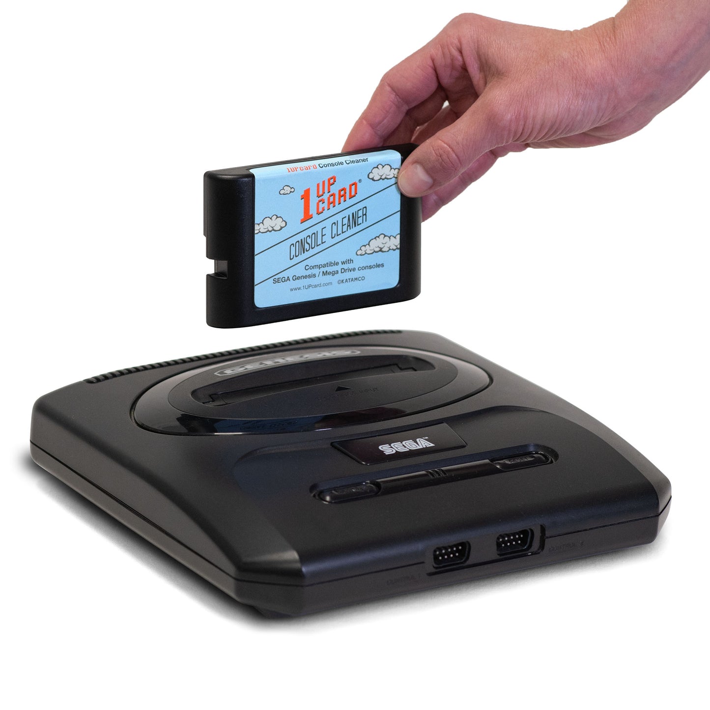1UPcard™ Video Game Console Cleaner Compatible with SEGA Genesis / Mega Drive