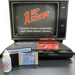 1UPcard™ Video Game Console Cleaner Compatible with SEGA Master System