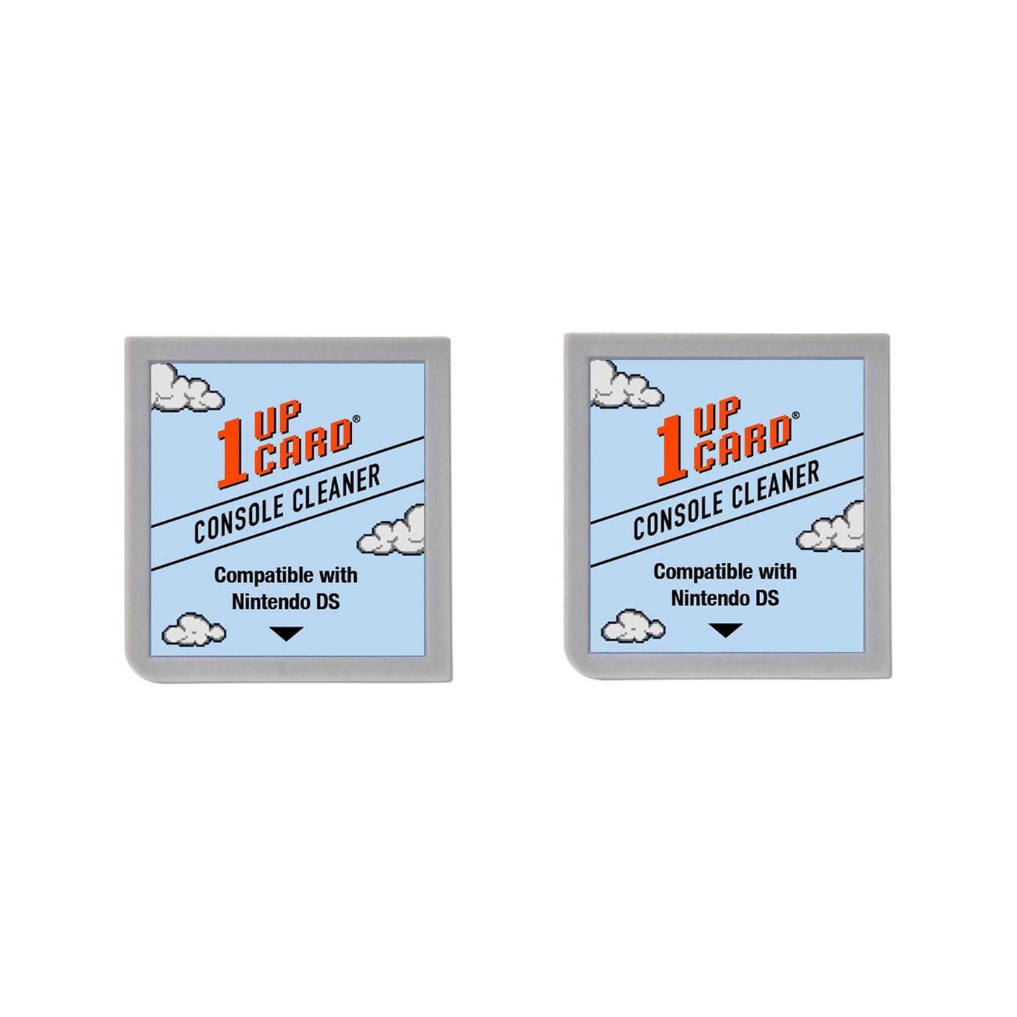 1UPcard™ Video Game Console Cleaner Compatible with Nintendo DS - 2 pack