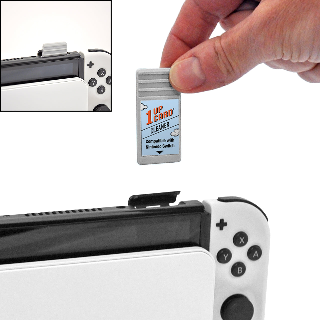 Console cleaner compatible with nintendo switch lifestyle 2