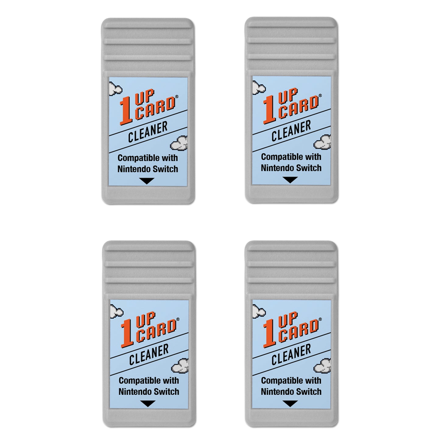 1UPcard™ Video Game Console Cleaner Compatible with Nintendo Switch - 4 pack