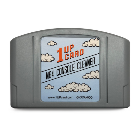 1UPcard™ Video Game Console Cleaner Compatible with Nintendo 64