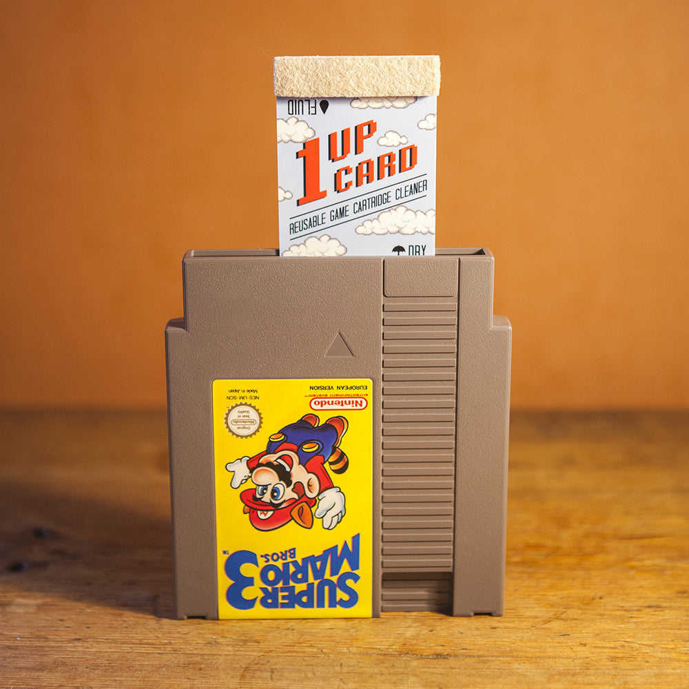 1UPcard™ Cleaning Kit Compatible with NES (Nintendo Entertainment System) - Bundle - (save 15%)