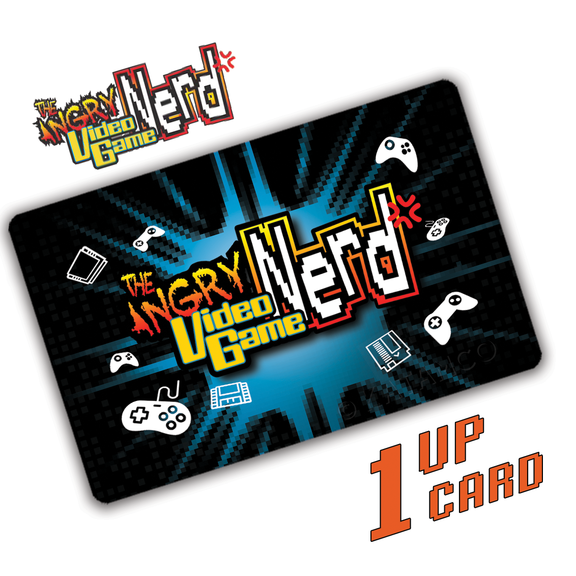 AVGN 1UPcard™ 9 card pack - Officially Licensed Angry Video Game Nerd game cartridge cleaners (save 11%)