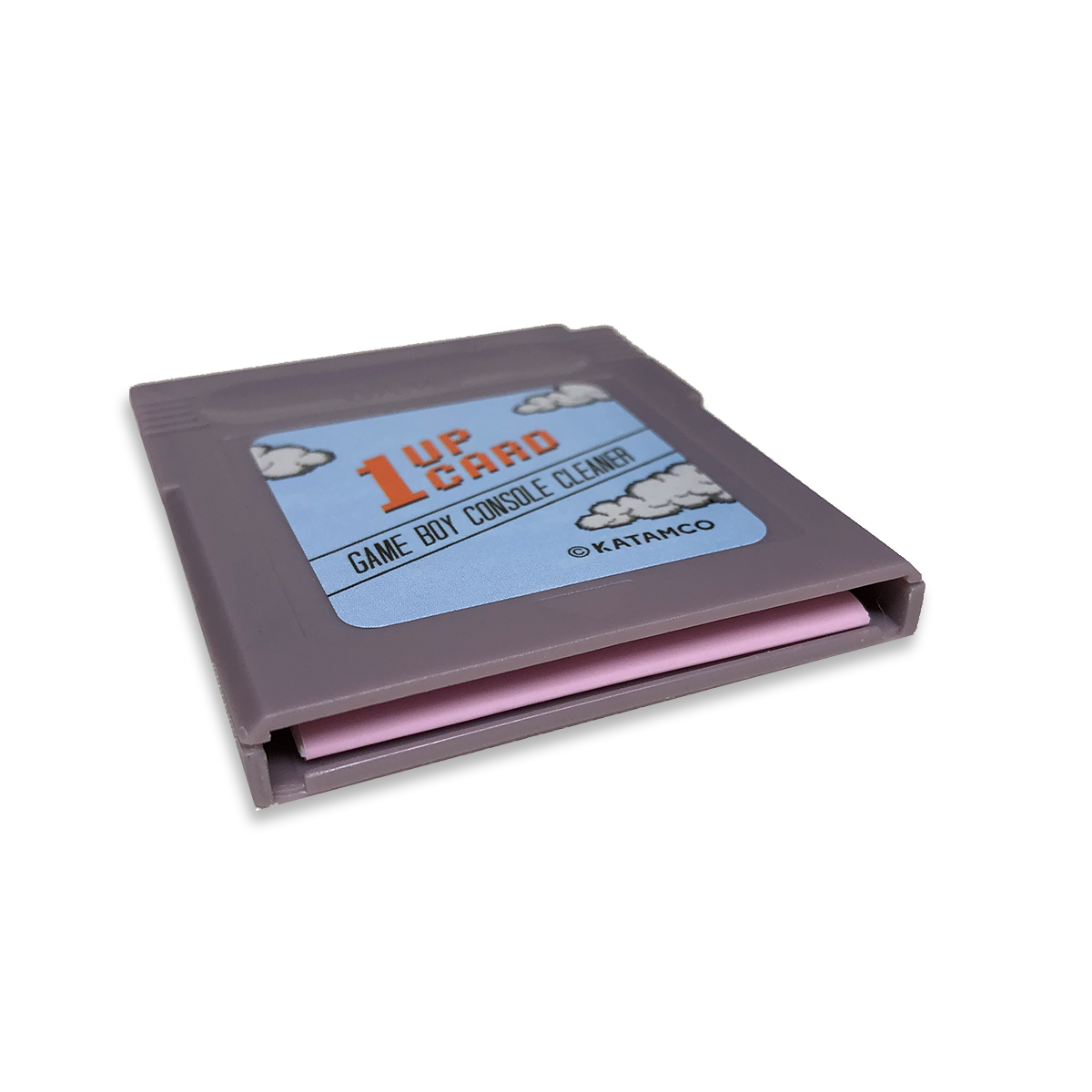 1UPcard™ Video Game Console Cleaner compatible with Game Boy, Game Boy Color, Game Boy Advance, Evercade VS