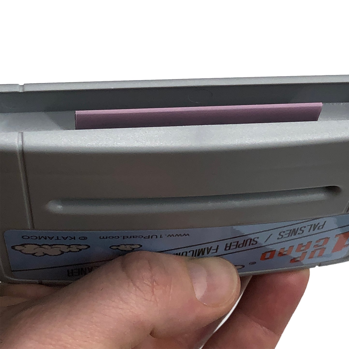 1UPcard™ Video Game Console Cleaner Compatible with Super Famicom / PALSNES