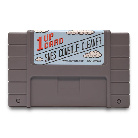 1UPcard™ Video Game Console Cleaner Compatible with Super Nintendo (SNES)