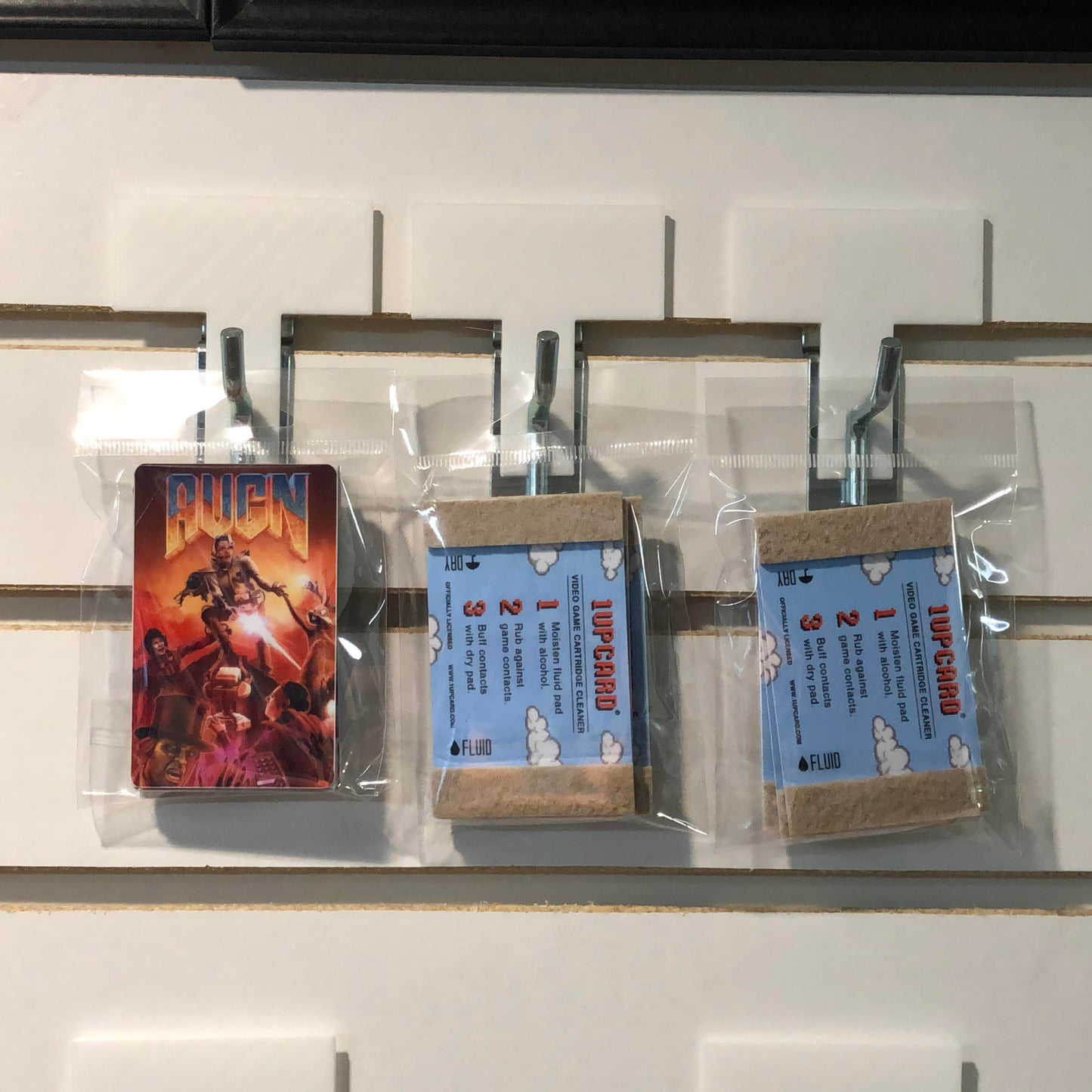 AVGN 1UPcard™ 3 Pack - Mix - Officially Licensed Angry Video Game Nerd game cartridge cleaners