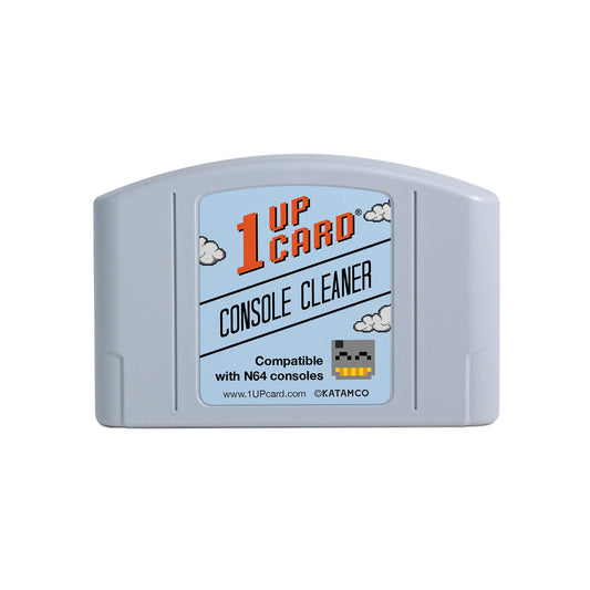 1UPcard™ Video Game Console Cleaner Compatible with Nintendo 64
