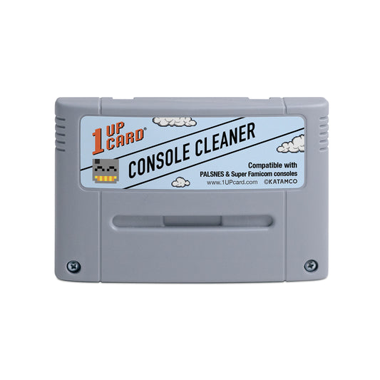 1UPcard™ Video Game Console Cleaner Compatible with Super Famicom / PALSNES