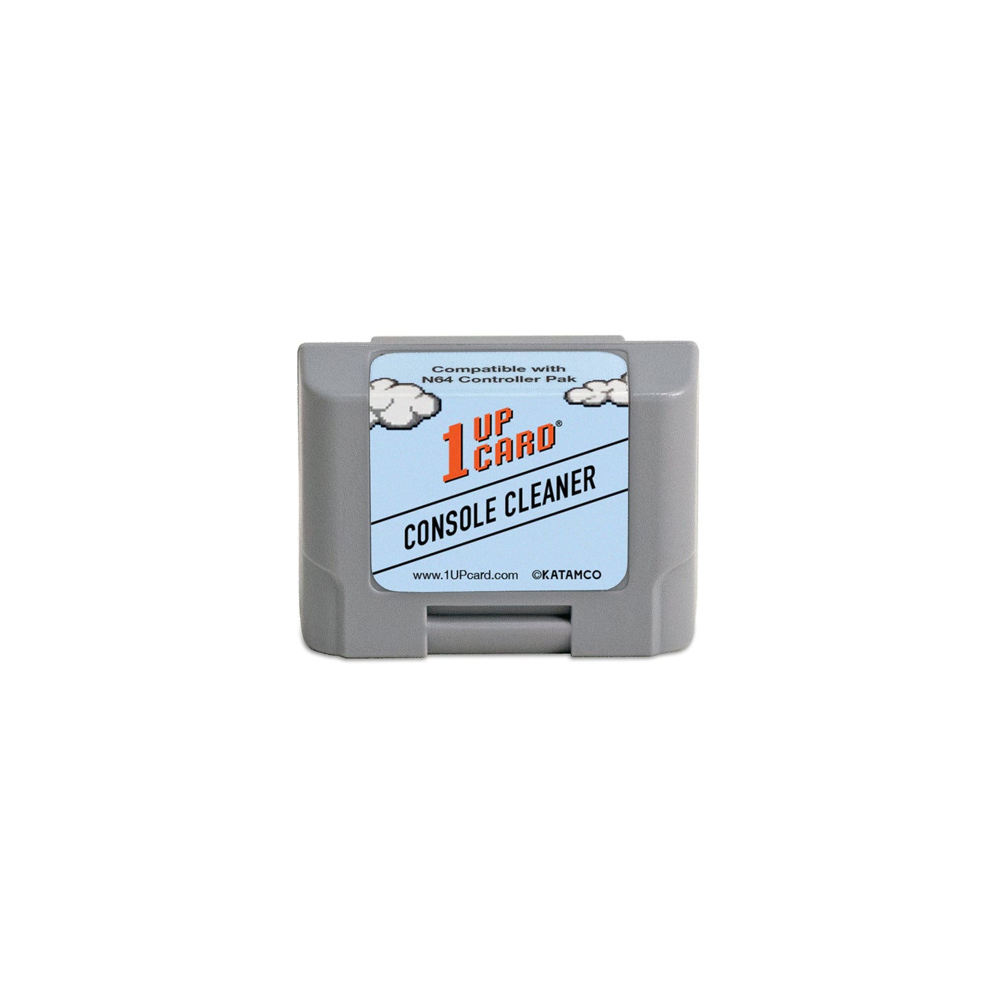 1UPcard™ Cleaning Cartridge Compatible with N64 Controller Pak Slot
