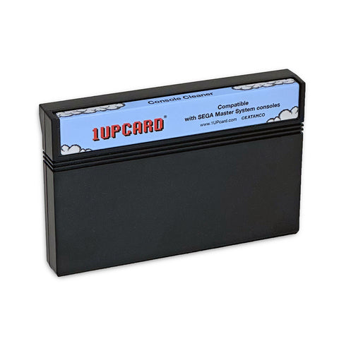 SEGA Master System Console Cleaner - Master System Cleaning Cartridge by 1UPcard™