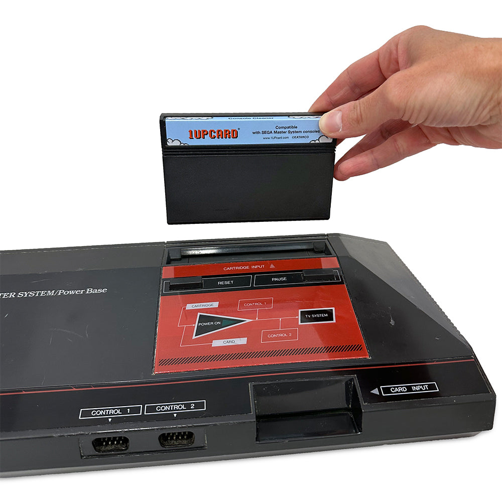 Sega Master System Console Cleaner by 1UPcard™