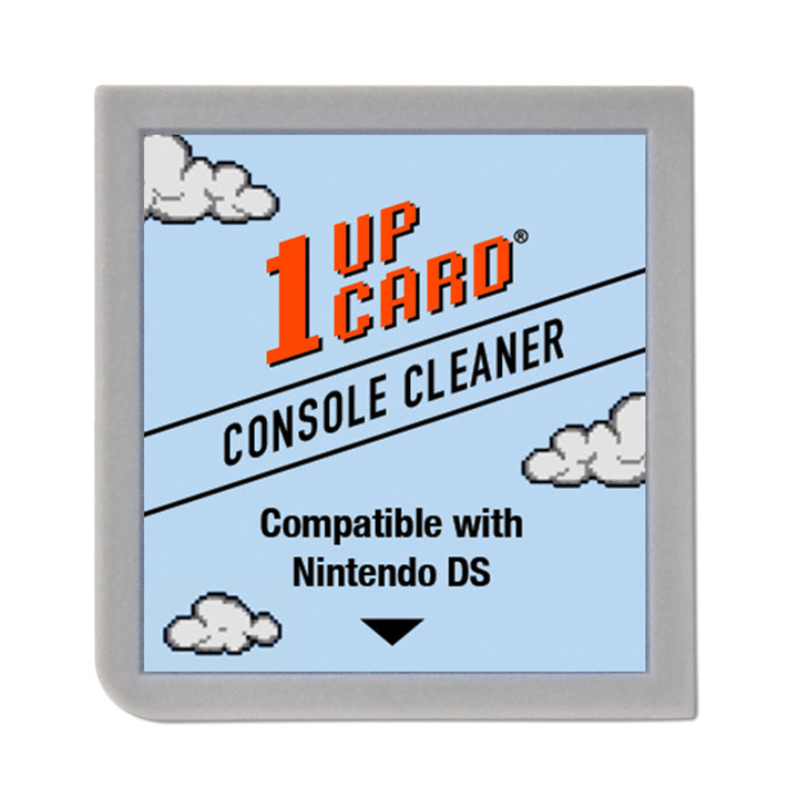 1UPcard. Easy cleaning for retro games and consoles.