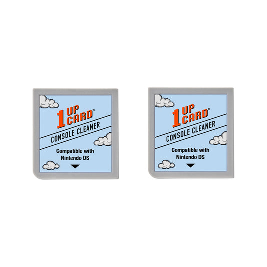 1UPcard™ Video Game Console Cleaner Compatible with Nintendo DS - 2 pack