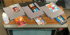 AVGN 1UPcard™ 3 Pack - Mix - Officially Licensed Angry Video Game Nerd game cartridge cleaners