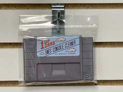 SNES Console Cleaner - Super Nintendo Cleaning Cartridge by 1UPcard™