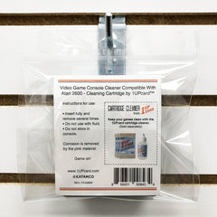 1UPcard™ Video Game Console Cleaner Compatible with Atari 2600 Video Game System