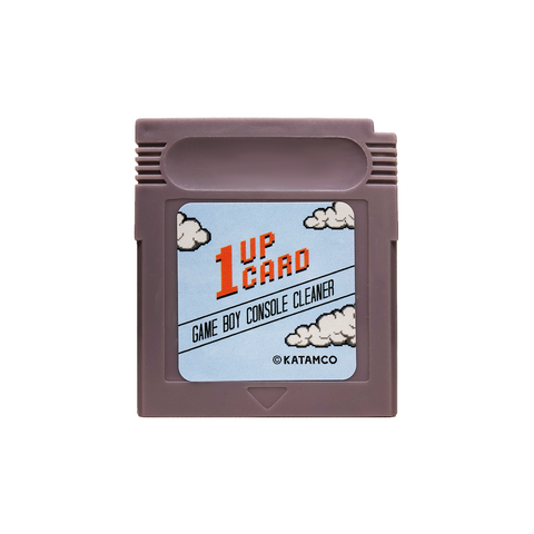 Game Boy Console Cleaner - Game Boy Cleaning Cartridge by 1UPcard™