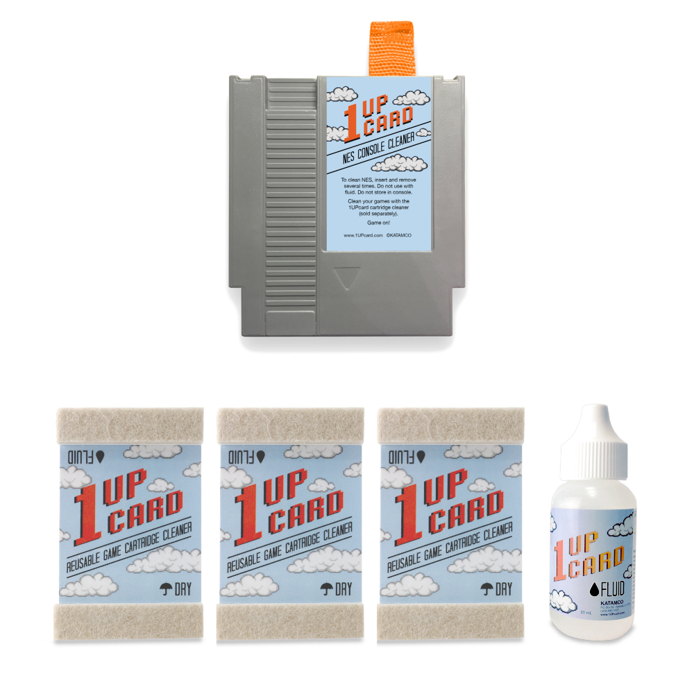 NES Cleaning Kit by 1UPcard