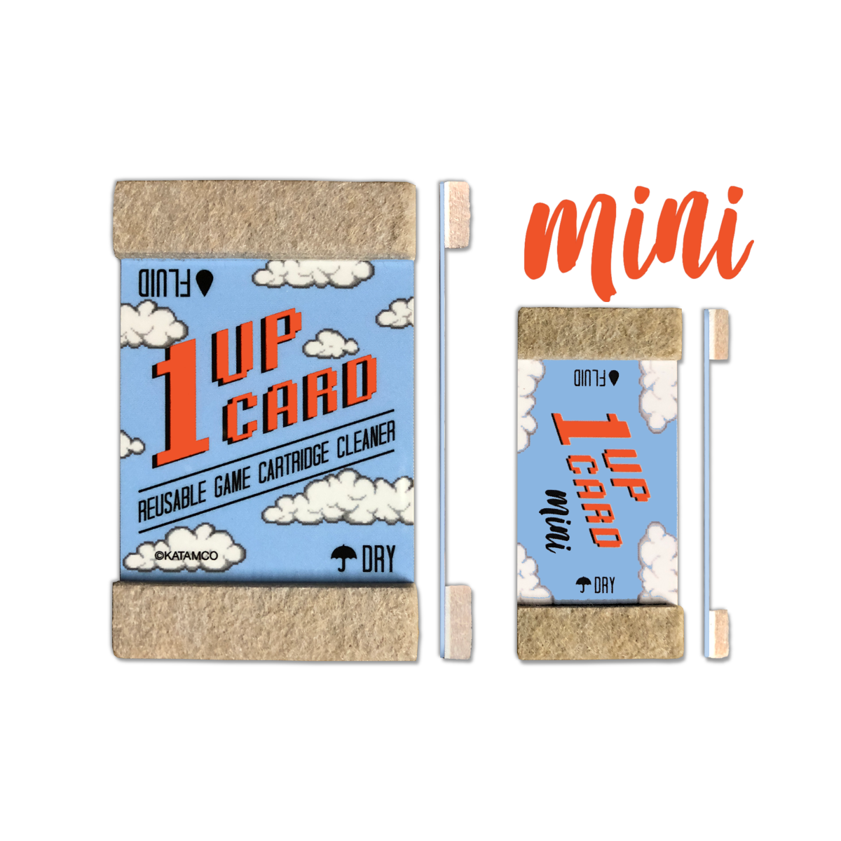 1UP card mini for Game Boy